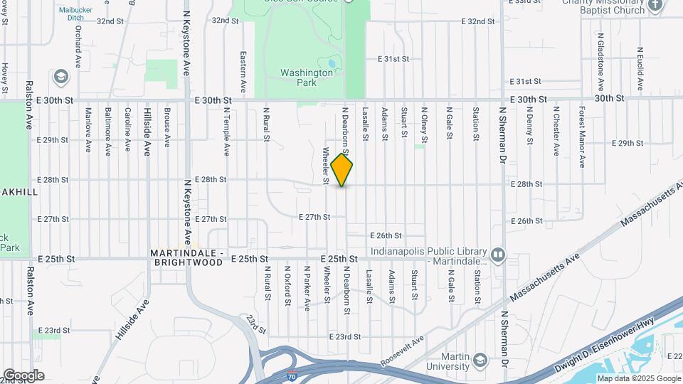 2736 N Dearborn St Map and Location Details