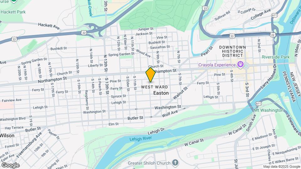 937 Ferry St Mapa y Detalles de la Ubicación