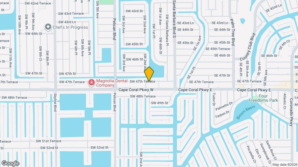 156 SW 47th Terrace Map and Location Details