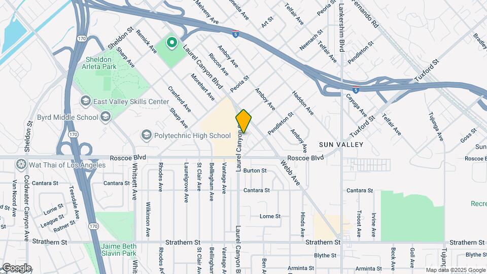 Pendleton Arms Apartments Map and Location Details