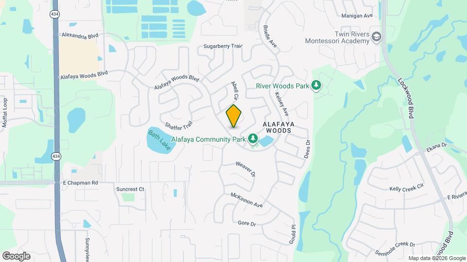 1070 Gwyn Cir Map and Location Details