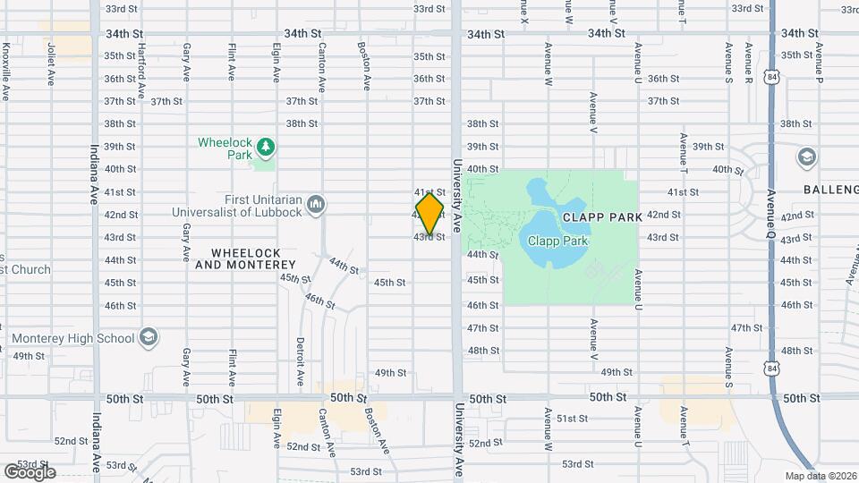 2513 43rd St Map and Location Details