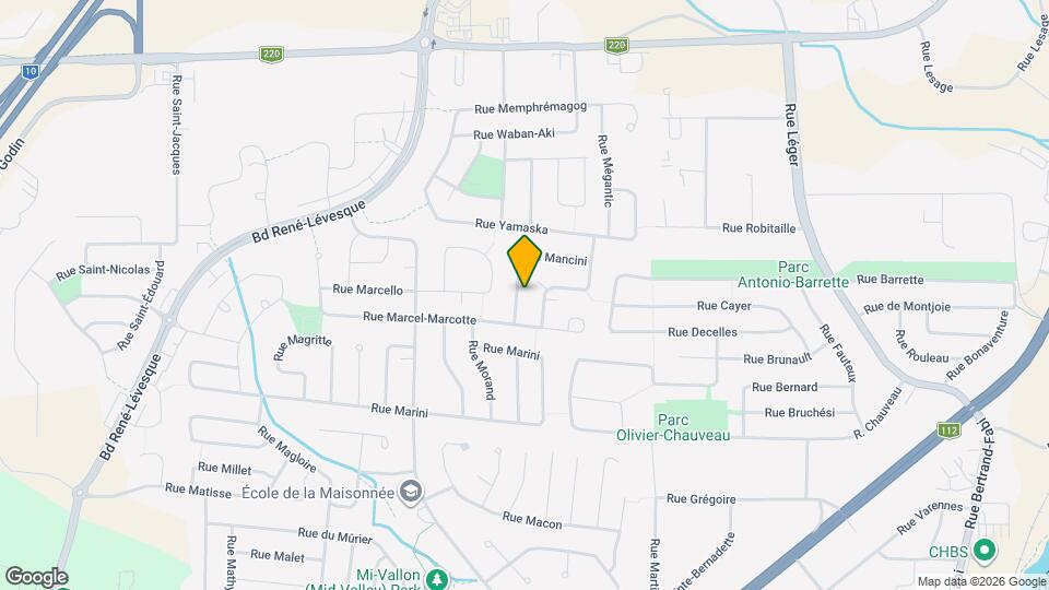 1699-1705 Mancini Rue Map and Location Details