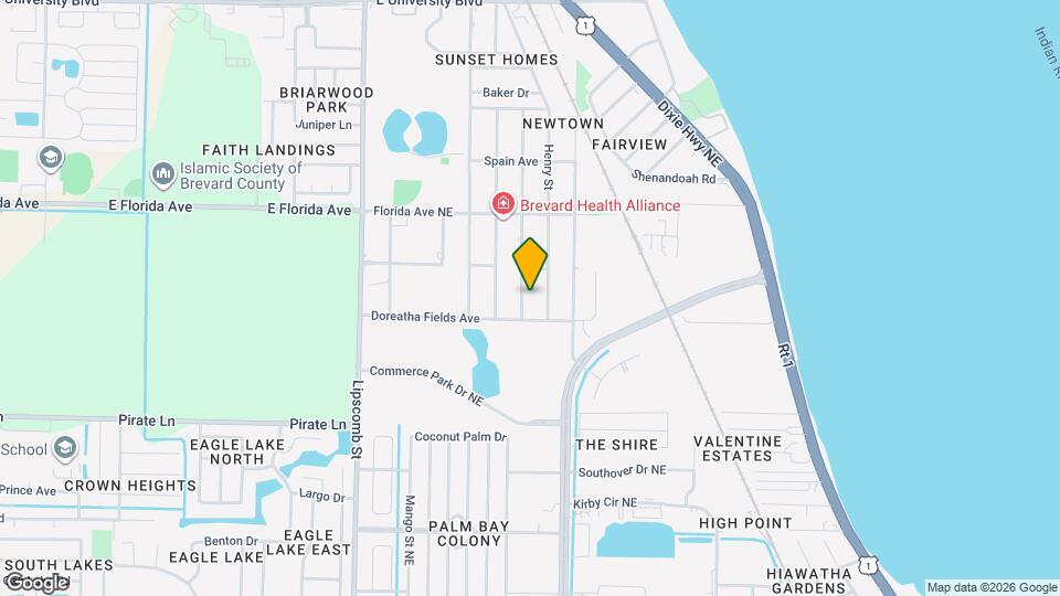 2139 Washington St NE Map and Location Details