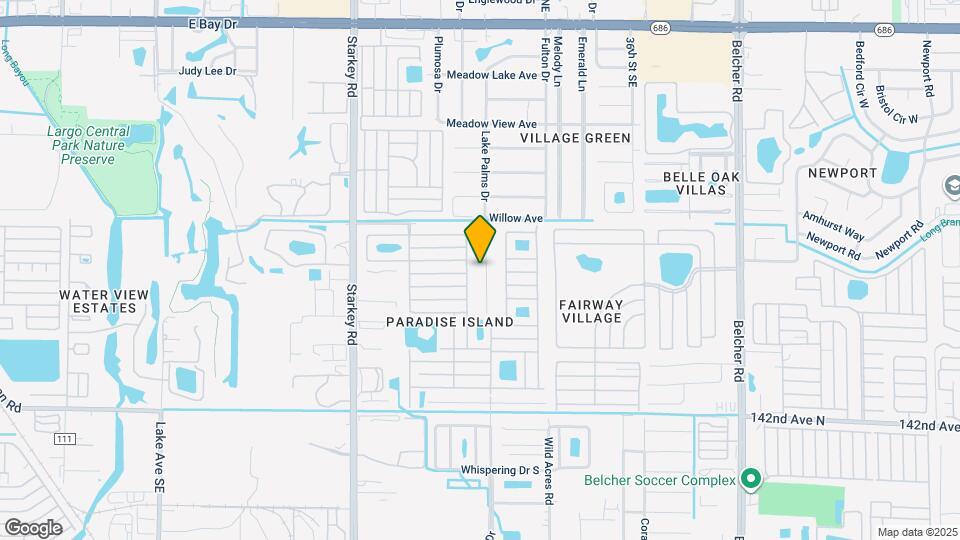 914 Lake Palms Dr Map and Location Details
