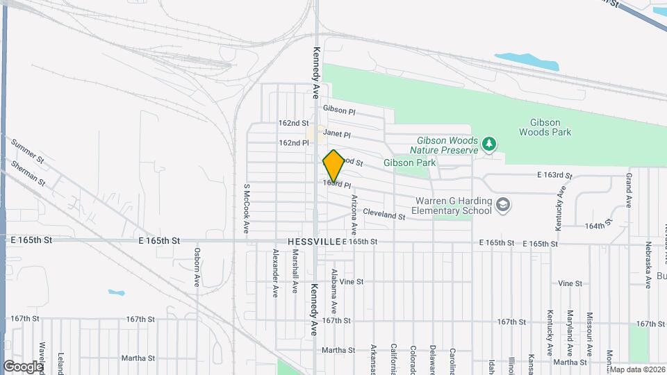 2824 163rd Pl Map and Location Details