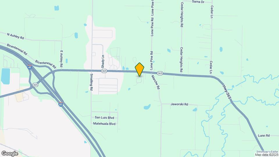 Lone Pine Place Mobile Home Park Map and Location Details