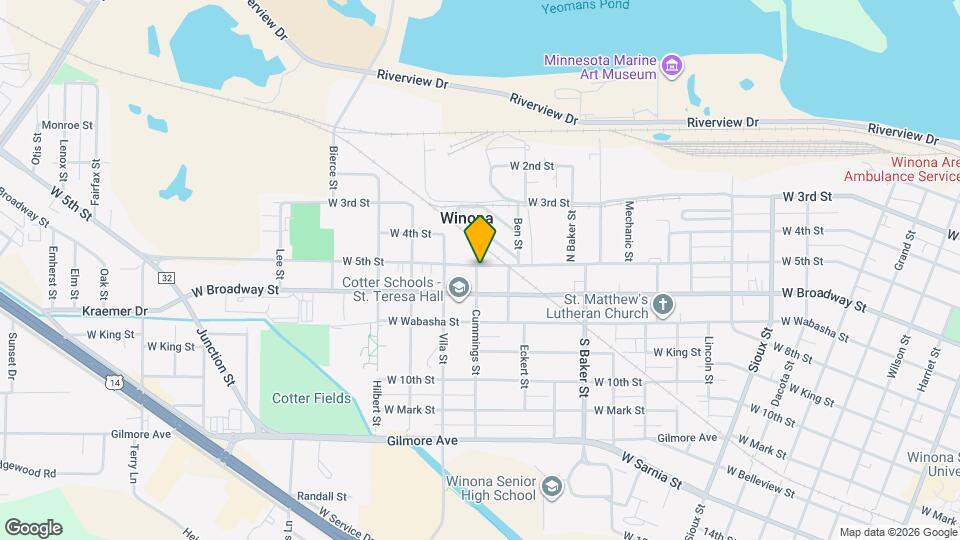 1079 W 5th St Map and Location Details