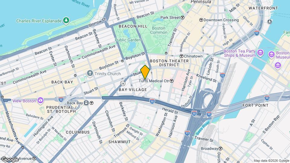 16 Winchester St Map and Location Details