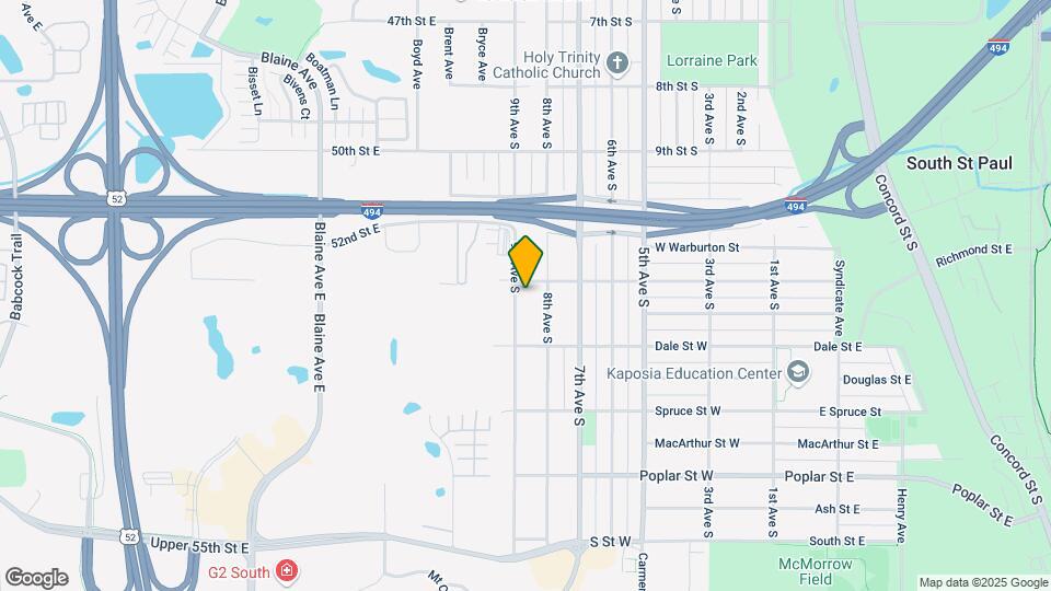 1113 9th Ave S, Unit 1113 9th ave So. S. St Paul Map and Location Details