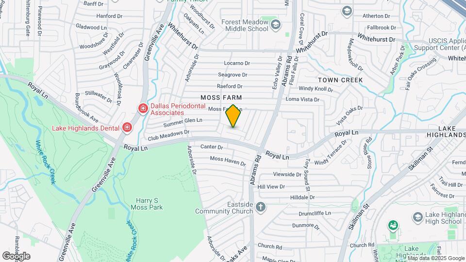 9315 Moss Cir Dr Map and Location Details