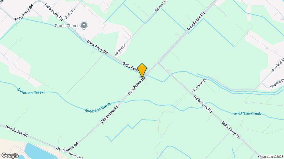 5463 Deschutes Rd Map and Location Details