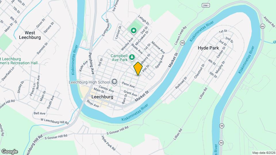 309 Pitt St Map and Location Details