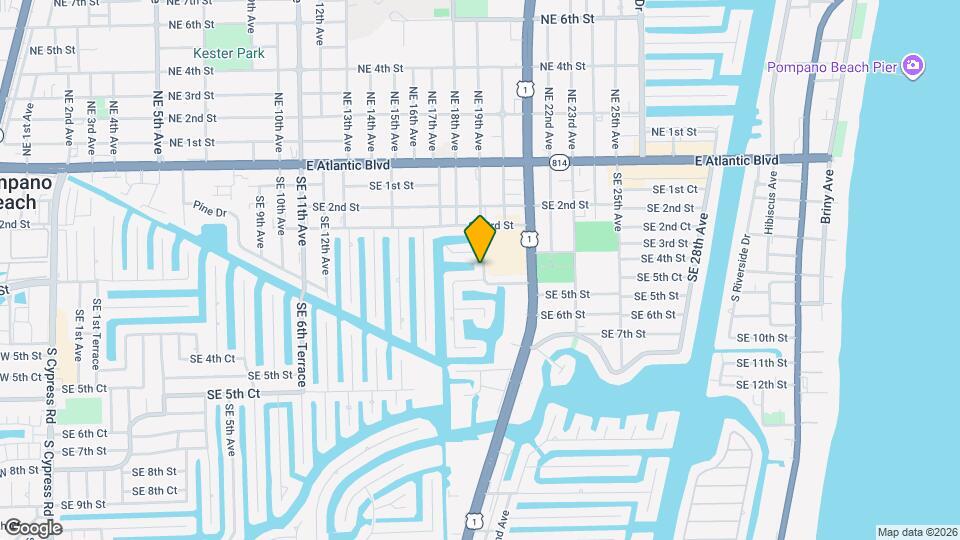 461 SE 19th Ave Map and Location Details