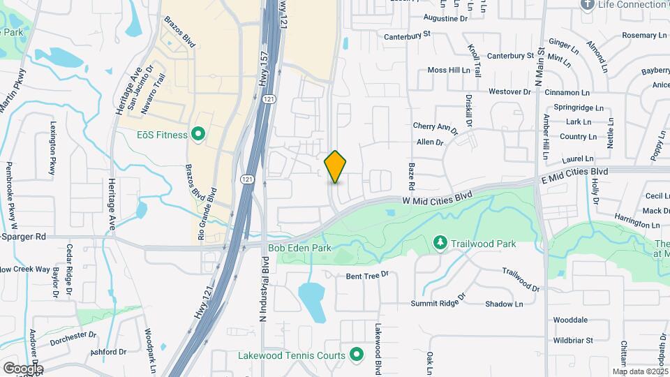 2215 Grizzly Run Ln Map and Location Details