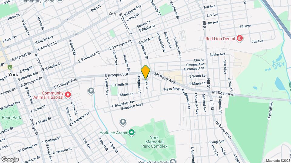538 Dallas St Map and Location Details