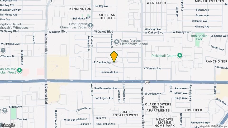 4108 El Camino Ave Map and Location Details