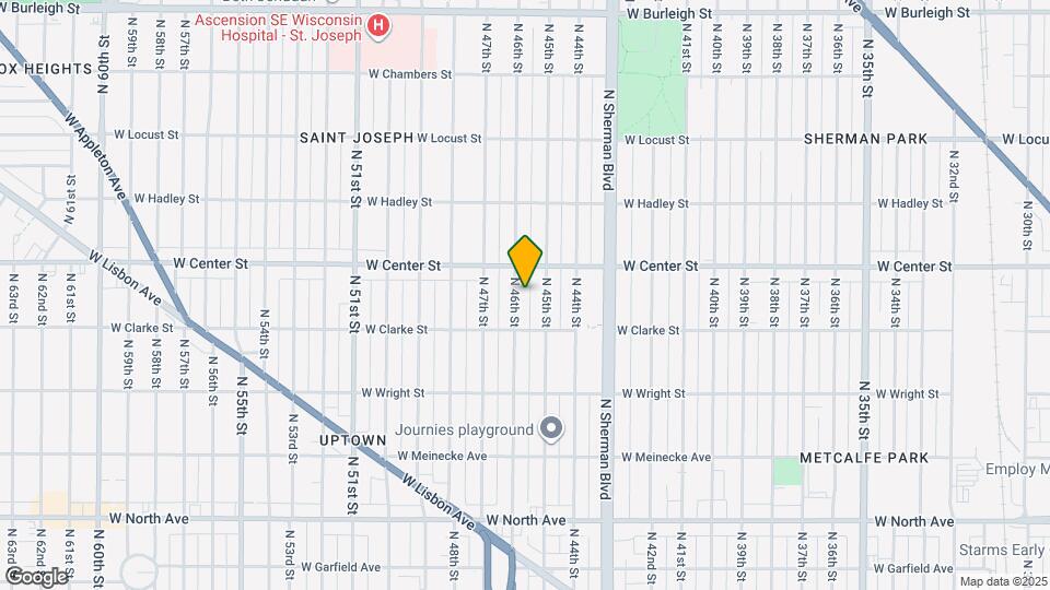 2644 N 46th St Map and Location Details