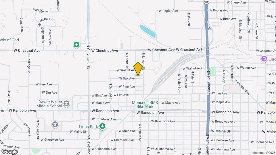 1850 W Rupe Ave Map and Location Details