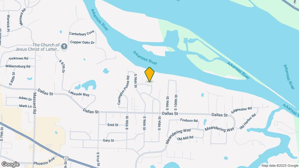 2804 S 97th Cir Map and Location Details