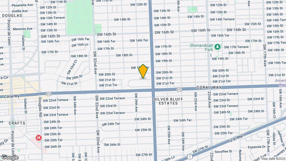 2802 SW 21st St Map and Location Details