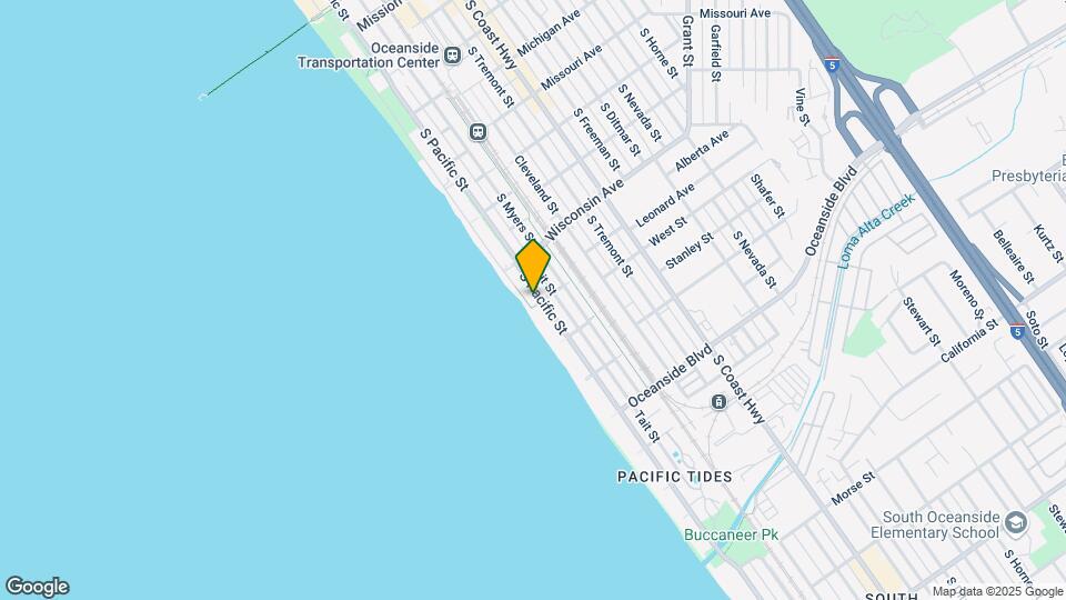 831 Pacific St Map and Location Details