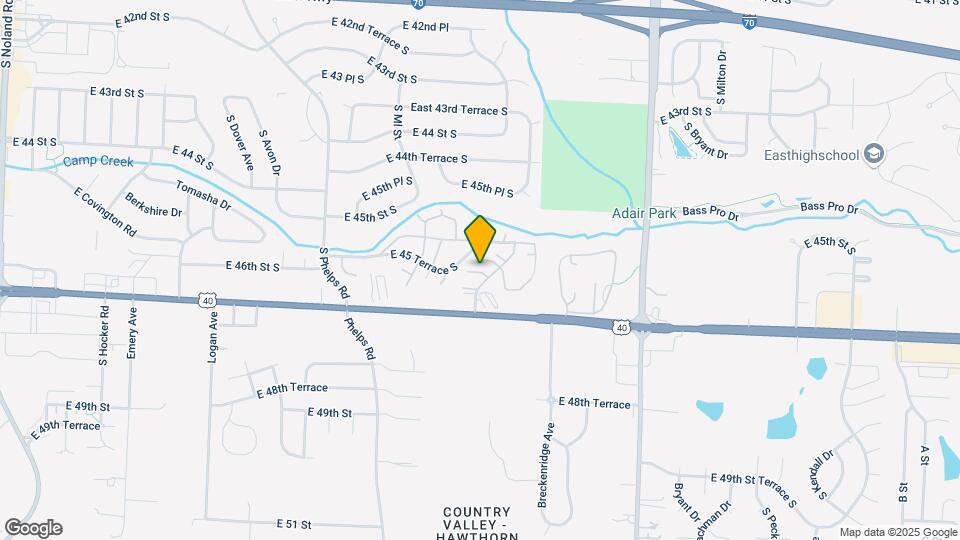 Cedar Ridge Apartments & Townhomes Map and Location Details