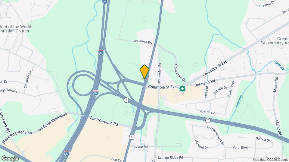 940 Loudon Rd Map and Location Details