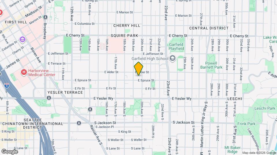 1916 E Spruce St, Unit SI ID1036059P Map and Location Details