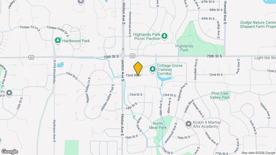 7891 72nd St S Map and Location Details