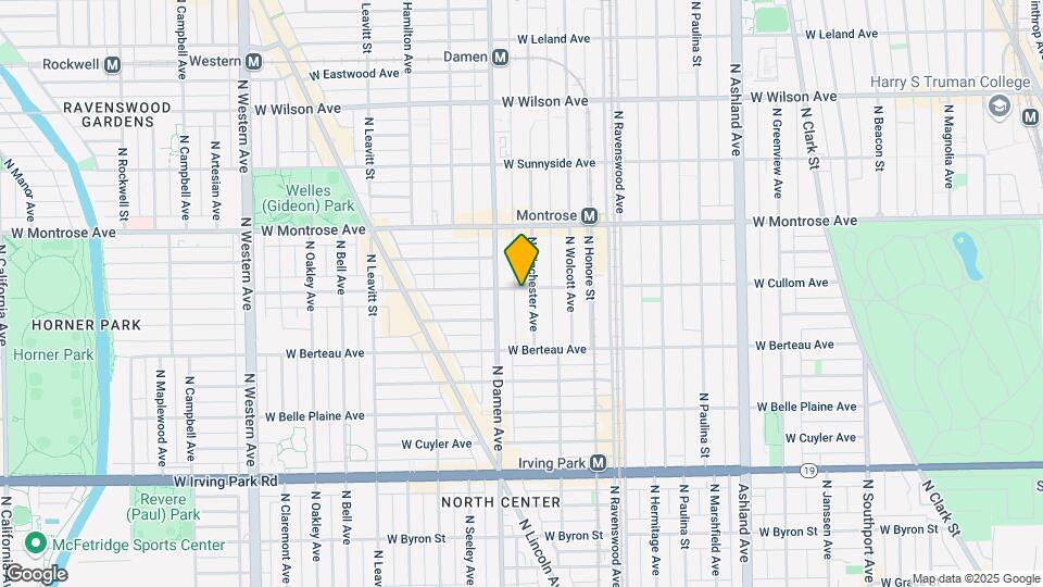 1959-1969 W Cullom Ave Map and Location Details
