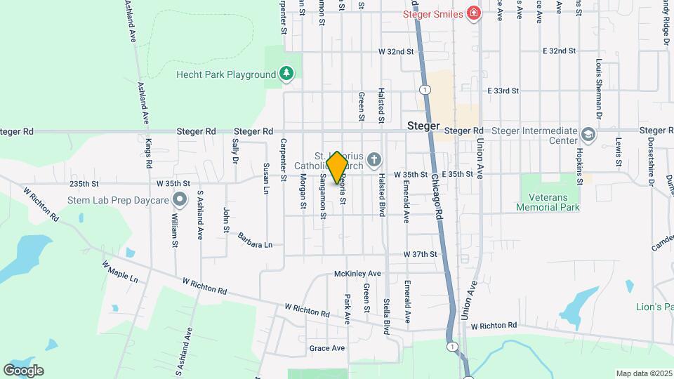 3516 Peoria St Map and Location Details