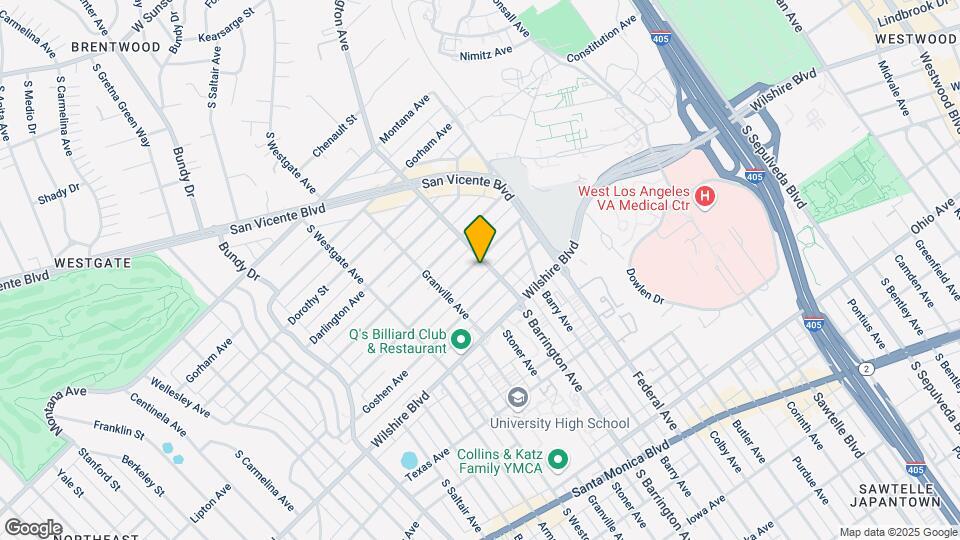 11706 Kiowa Ave Mapa y Detalles de la Ubicación