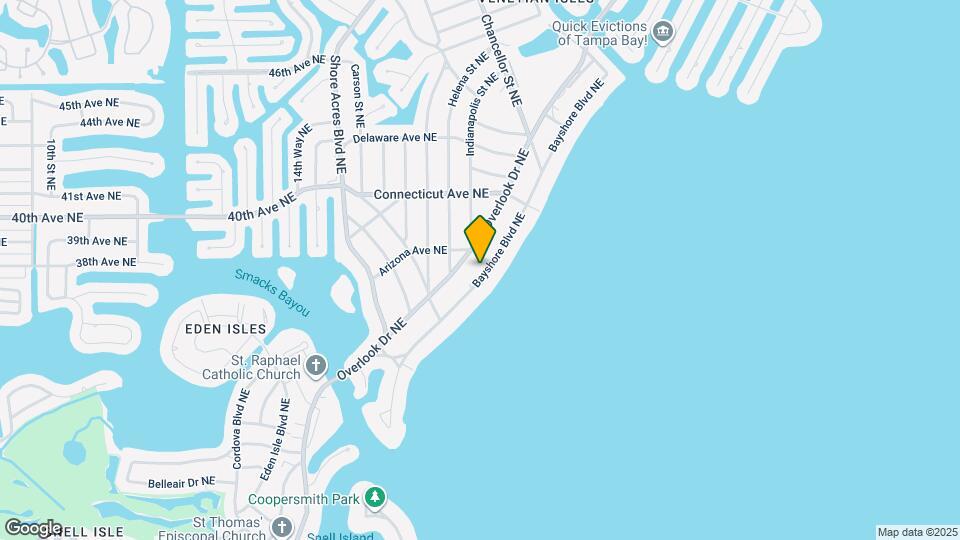 3800 Bayshore Blvd NE Map and Location Details