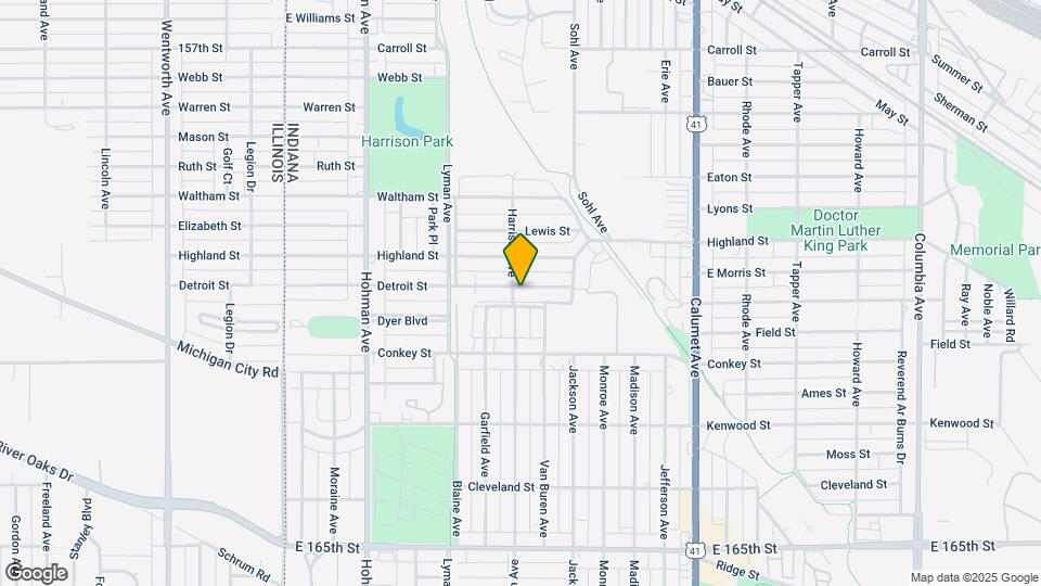 509-512 Detroit St Mapa y Detalles de la Ubicación