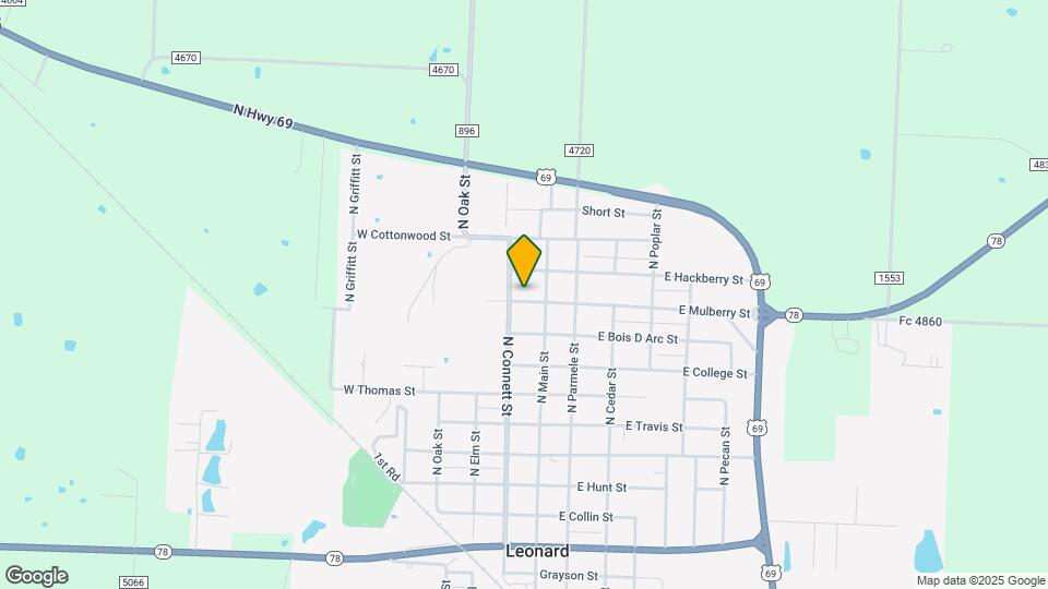 110 W Mulberry St Map and Location Details