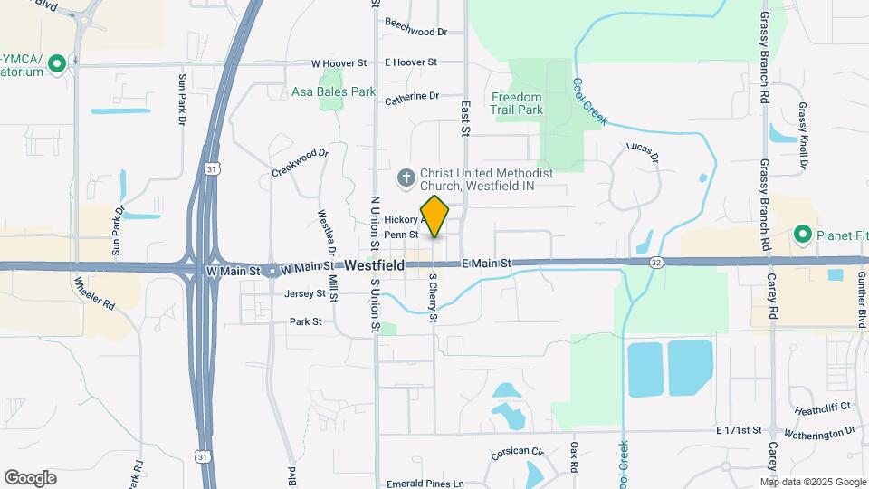140 N Cherry St Map and Location Details