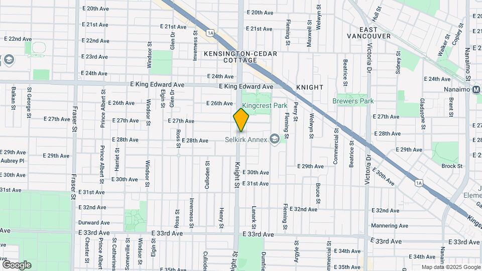 4368-4398 Knight St Map and Location Details