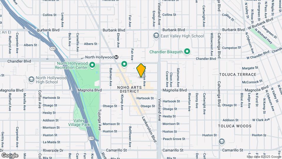 NoHo McCormick Mapa y Detalles de la Ubicación