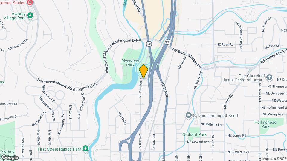 2524 NE Division St Map and Location Details