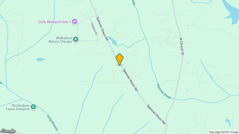 6921 Spencer-Dixon Rd Map and Location Details