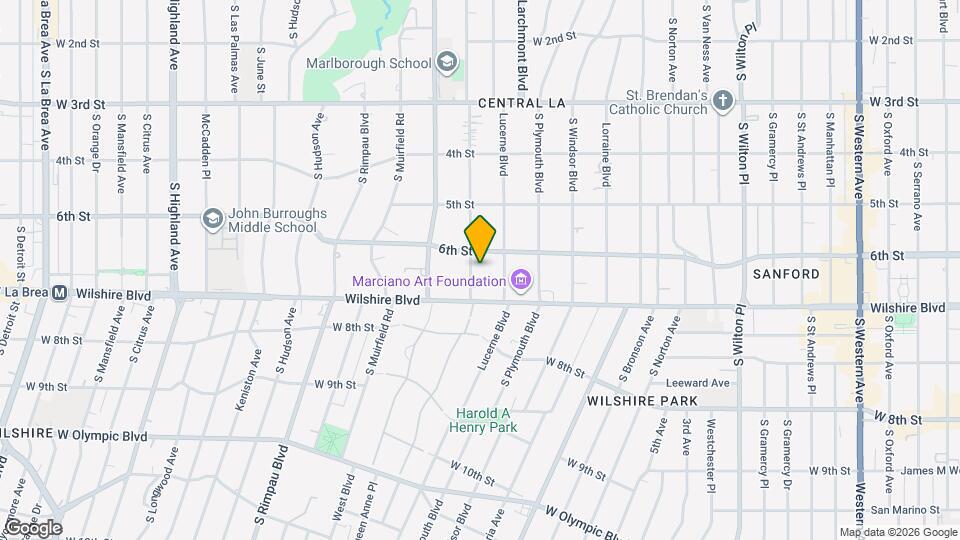 624 S Arden Blvd Map and Location Details