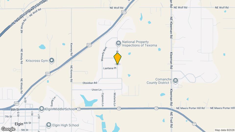 1001 Baybrook Dr Map and Location Details