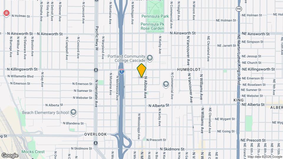 824 N Killingsworth Ct Map and Location Details
