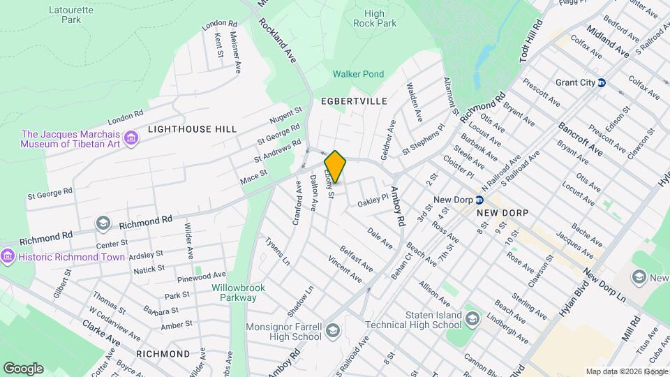 45 Ebony St, Unit 1 fl Map and Location Details
