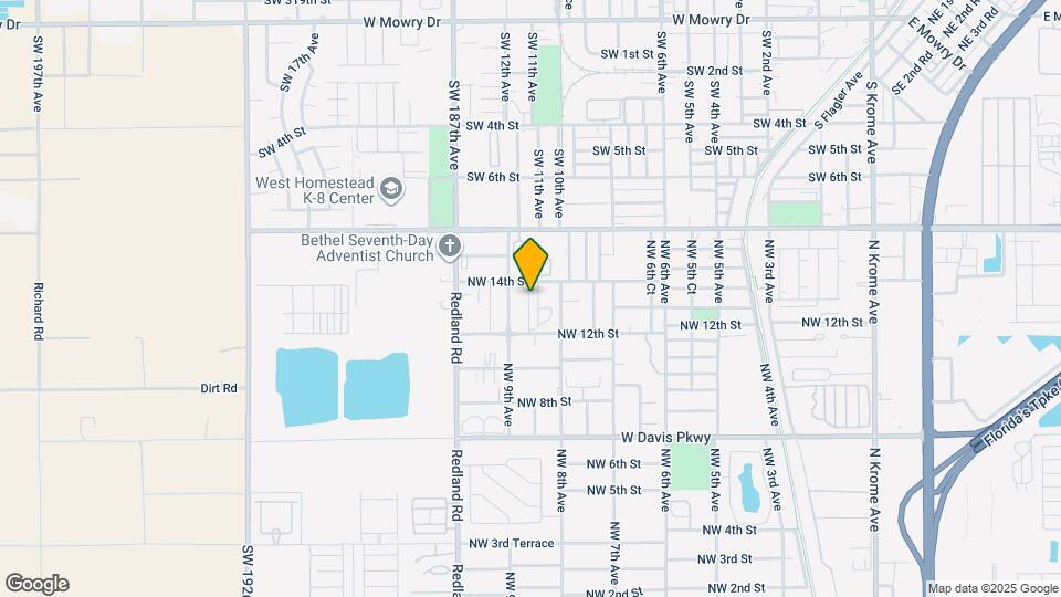 1311 NW 8th Pl Map and Location Details