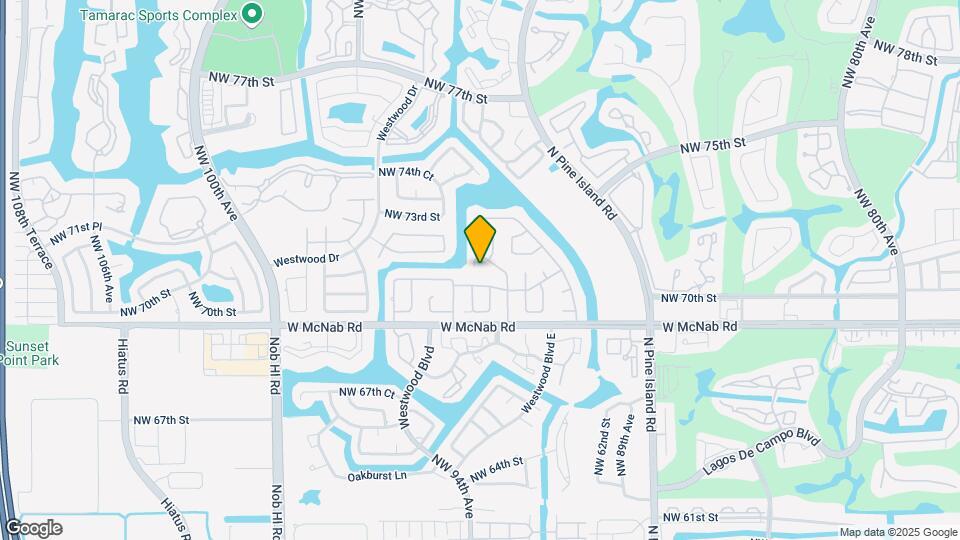 7102 NW 93rd Ave Map and Location Details
