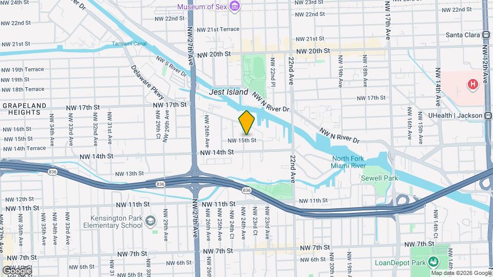 2363 NW 15th St Map and Location Details