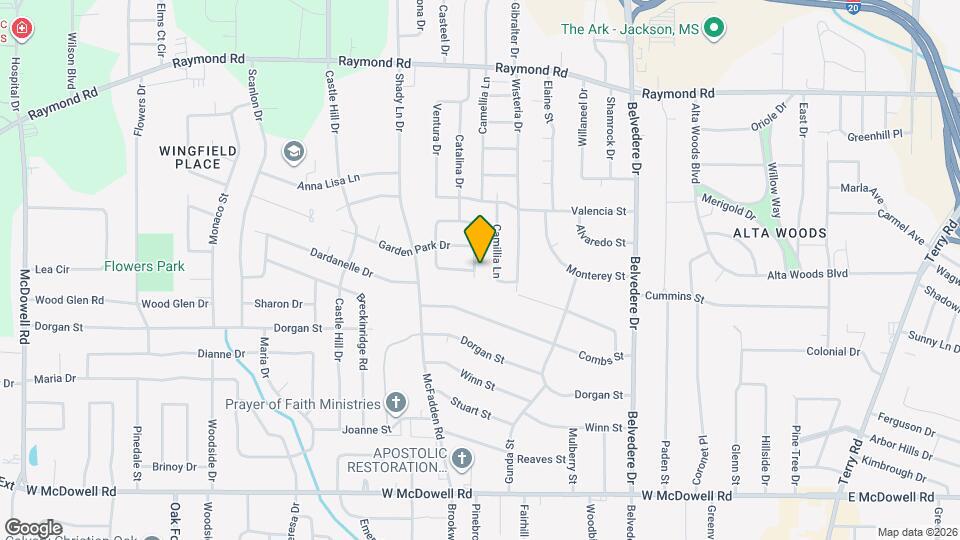 304 Catalina Cir Map and Location Details