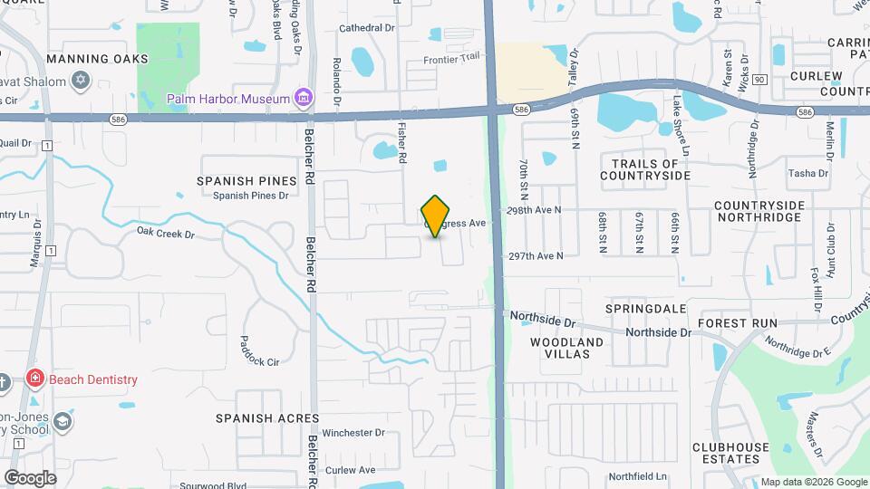 3342 Covered Bridge Dr W Map and Location Details